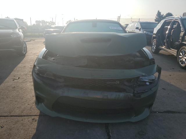 2C3CDXGJ4KH675619 - 2019 DODGE CHARGER SCAT PACK GREEN photo 5