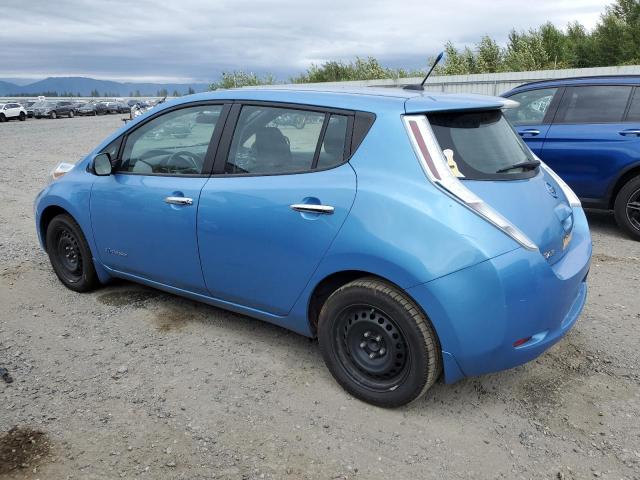 1N4AZ0CP2DC423014 - 2013 NISSAN LEAF S BLUE photo 2