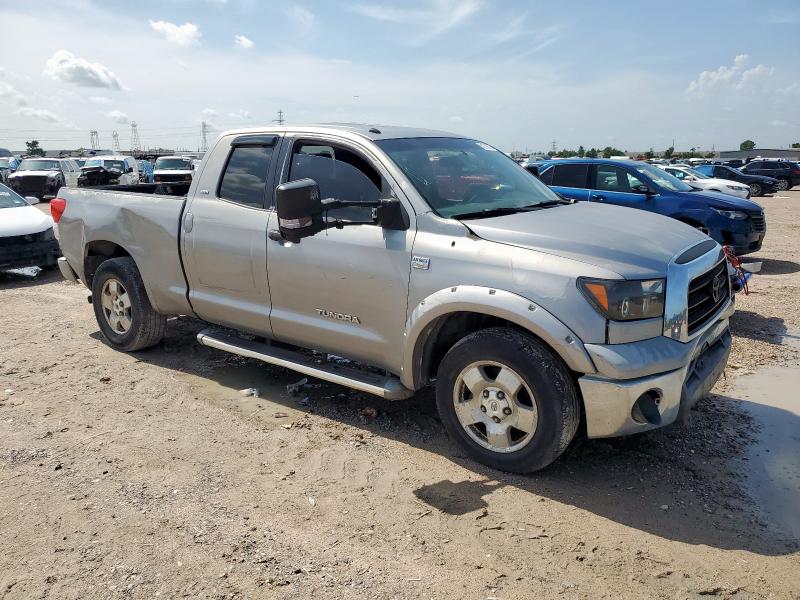 5TFRM5F16AX002286 - 2010 TOYOTA TUNDRA DOUBLE CAB SR5 SILVER photo 4