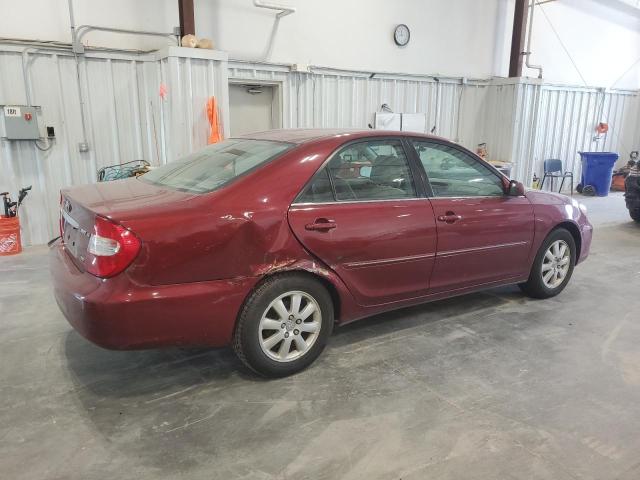 4T1BF32K03U061770 - 2003 TOYOTA CAMRY LE RED photo 3