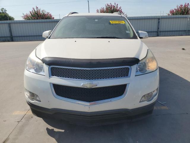 1GNKRLED0BJ208458 - 2011 CHEVROLET TRAVERSE LTZ WHITE photo 5