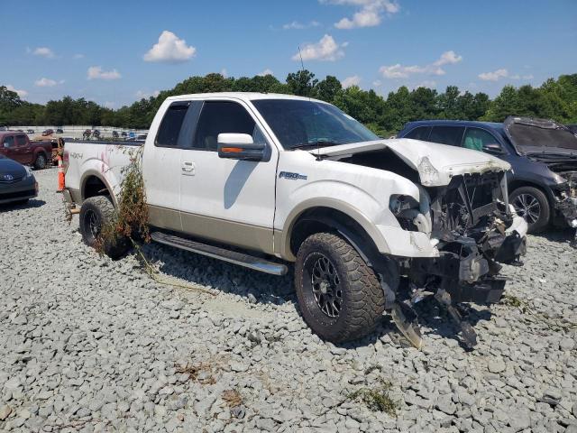 1FTFX1EV5AFA70866 - 2010 FORD F150 SUPER CAB WHITE photo 4