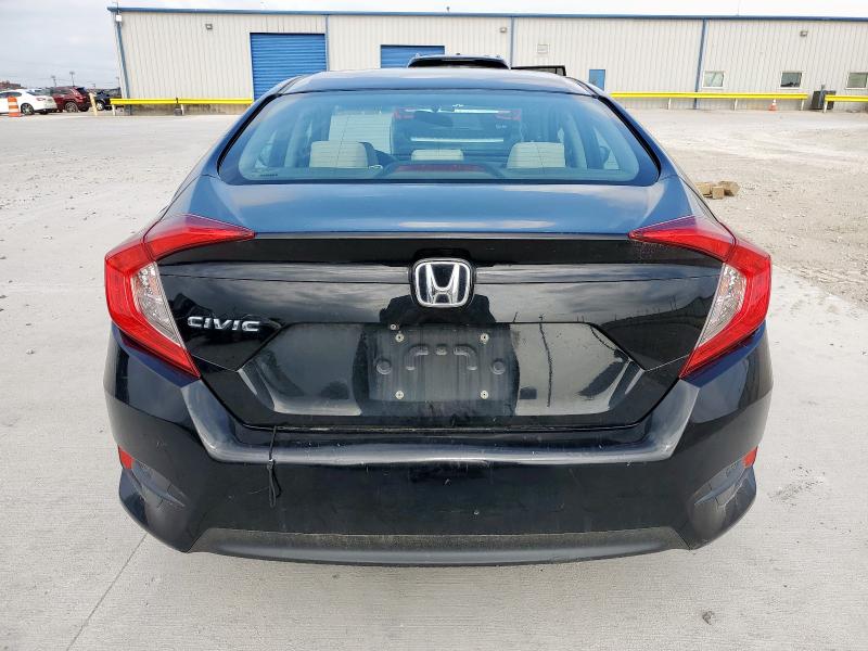19XFC2F51JE022937 - 2018 HONDA CIVIC LX BLACK photo 6