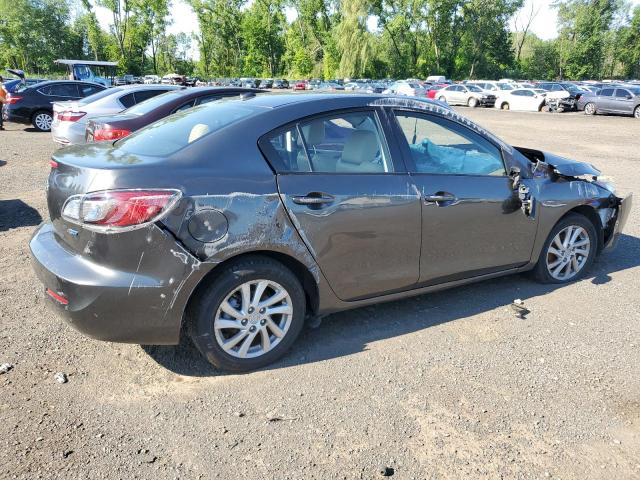 JM1BL1W85C1578838 - 2012 MAZDA 3 I GRAY photo 3