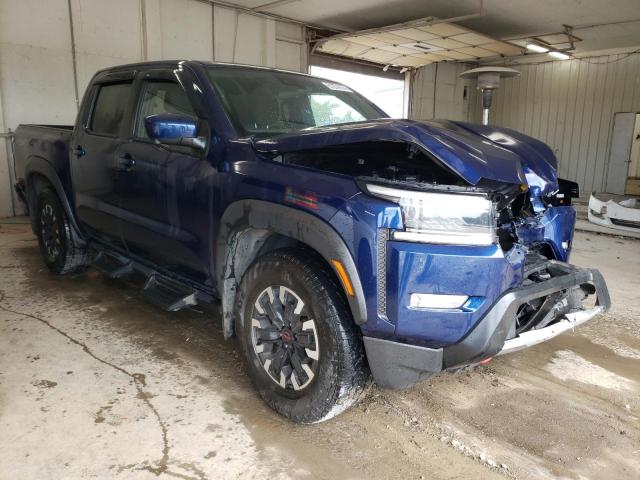 1N6ED1EJ4NN661829 - 2022 NISSAN FRONTIER S BLUE photo 4