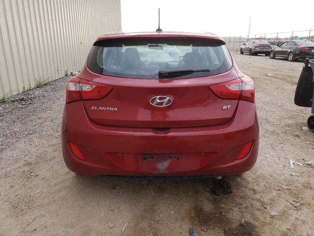 KMHD35LH6HU374698 - 2017 HYUNDAI ELANTRA GT RED photo 6