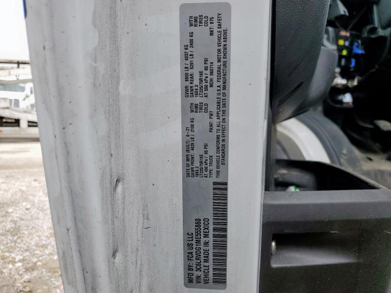 3C6LRVDG1ME555860 - 2021 RAM PROMASTER 2500 HIGH Ağ foto 14