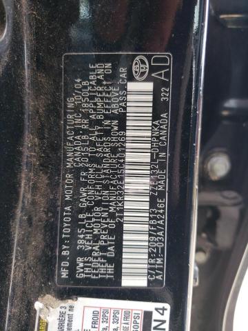 2T1KR32E15C401269 - 2005 TOYOTA COROLLA MA XR BLACK photo 12