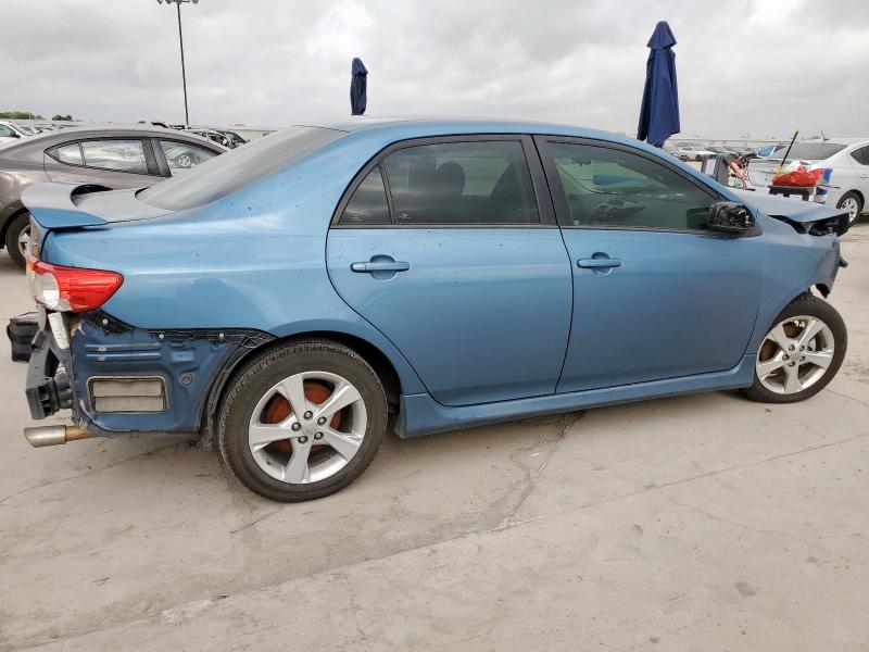 5YFBU4EE6DP163014 - 2013 TOYOTA COROLLA BASE 蓝色 照片 3