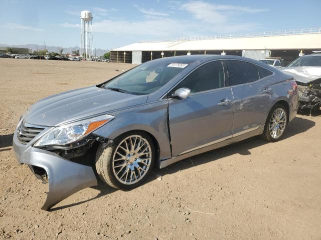 KMHFH4JG3FA484007 - 2015 HYUNDAI AZERA LIMITED GRAY photo 1