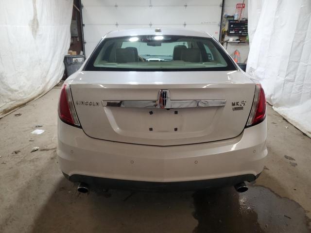 1LNHL9ER9AG607282 - 2010 LINCOLN MKS WHITE photo 6