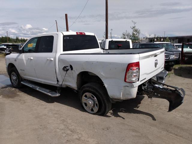 3C6UR5DL6NG182516 - 2022 RAM 2500 BIG HORN/LONE STAR WHITE photo 2