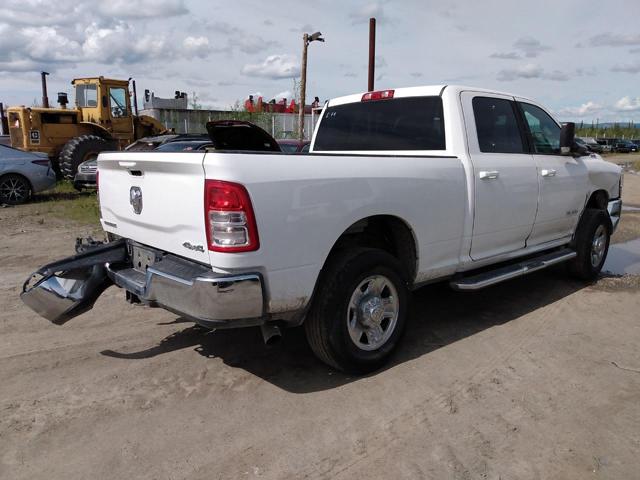3C6UR5DL6NG182516 - 2022 RAM 2500 BIG HORN/LONE STAR WHITE photo 3
