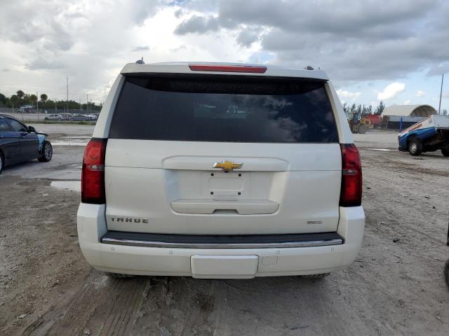 1GNSKCKC9FR591663 - 2015 CHEVROLET TAHOE K1500 LTZ WHITE photo 6