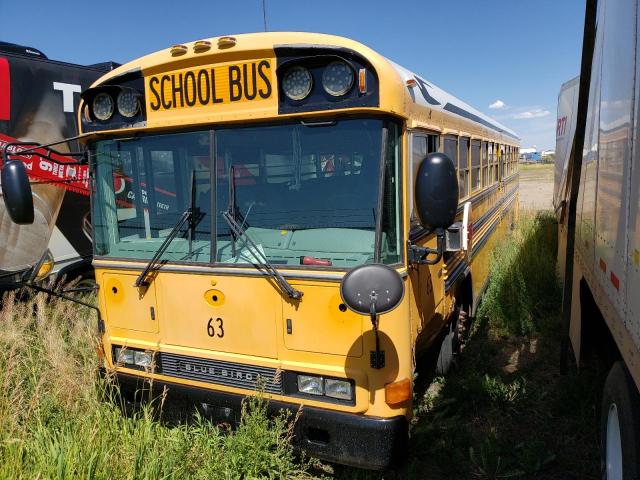 1BABKBKA07F244916 - 2007 BLUE BIRD SCHOOL BUS YELLOW photo 2