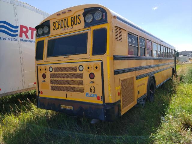 1BABKBKA07F244916 - 2007 BLUE BIRD SCHOOL BUS YELLOW photo 4