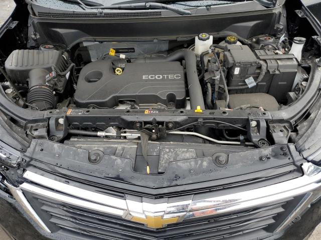 3GNAXUEV7NL106152 - 2022 CHEVROLET EQUINOX LT BLACK photo 12