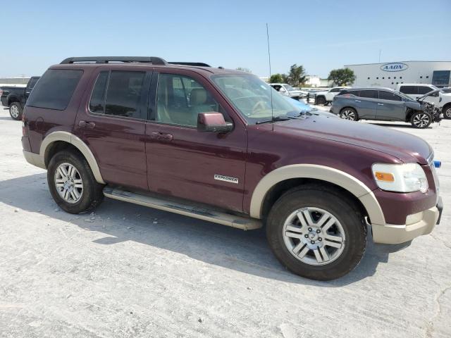 1FMEU64E88UA50177 - 2008 FORD EXPLORER EDDIE BAUER BURGUNDY photo 4