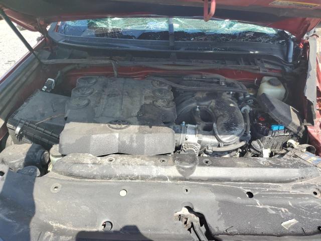 JTEBU5JRXG5387608 - 2016 TOYOTA 4RUNNER SR5/SR5 PREMIUM წითელი ფოტო 12