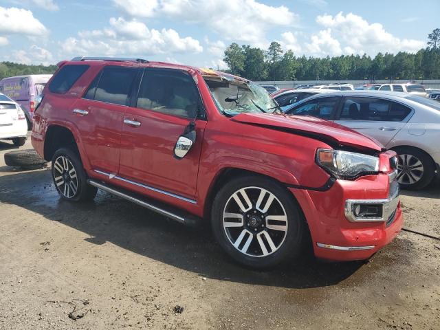 JTEBU5JRXG5387608 - 2016 TOYOTA 4RUNNER SR5/SR5 PREMIUM წითელი ფოტო 4