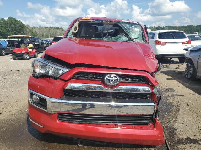 JTEBU5JRXG5387608 - 2016 TOYOTA 4RUNNER SR5/SR5 PREMIUM წითელი ფოტო 5