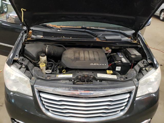 2C4RC1CG6CR120019 - 2012 CHRYSLER TOWN & COU TOURING L GRAY photo 12