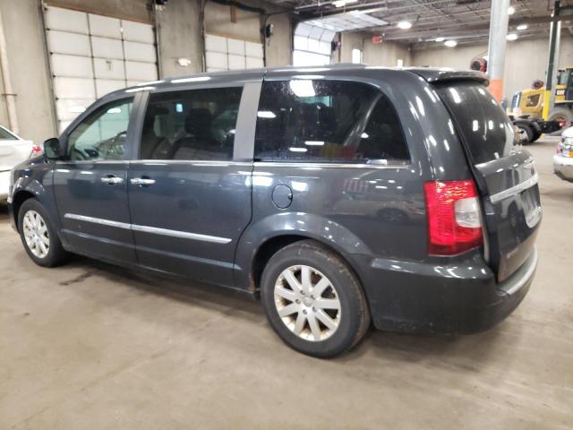 2C4RC1CG6CR120019 - 2012 CHRYSLER TOWN & COU TOURING L GRAY photo 2