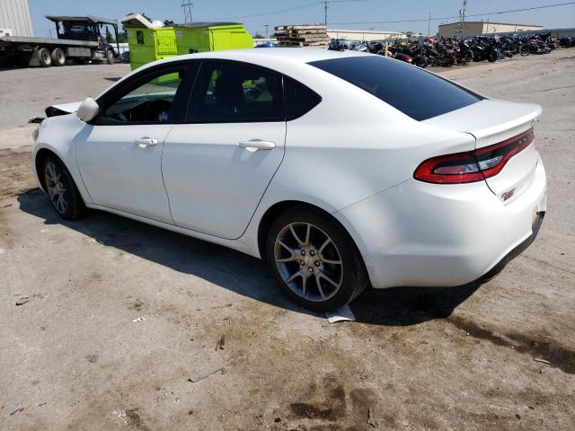 1C3CDFBB7ED915077 - 2014 DODGE DART SXT WHITE photo 2