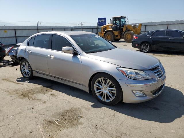 KMHGC4DD7CU189183 - 2012 HYUNDAI GENESIS 3.8L SILVER photo 4