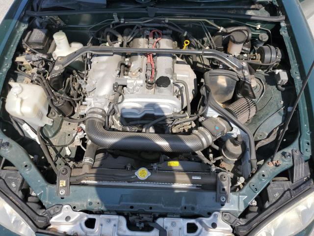 JM1NB353310209335 - 2001 MAZDA MX-5 MIATA BASE GREEN photo 11