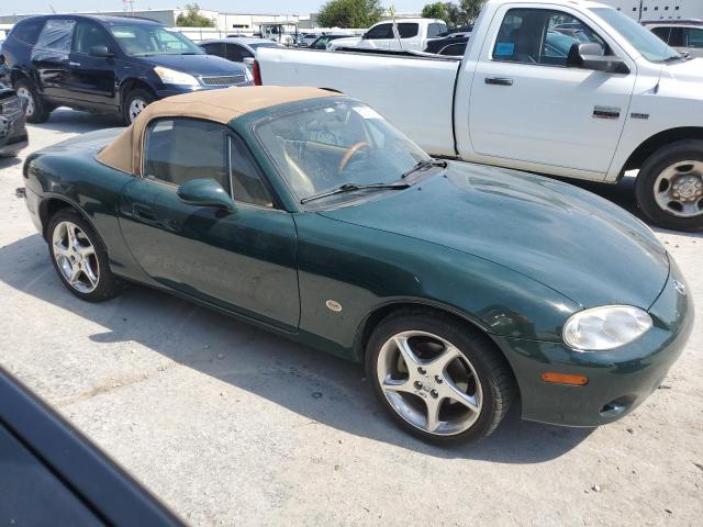 JM1NB353310209335 - 2001 MAZDA MX-5 MIATA BASE GREEN photo 4