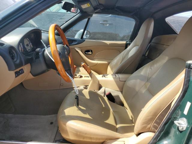 JM1NB353310209335 - 2001 MAZDA MX-5 MIATA BASE GREEN photo 7