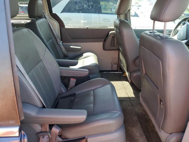 2A8HR54P58R691131 - 2008 CHRYSLER TOWN & COU TOURING BLUE photo 10