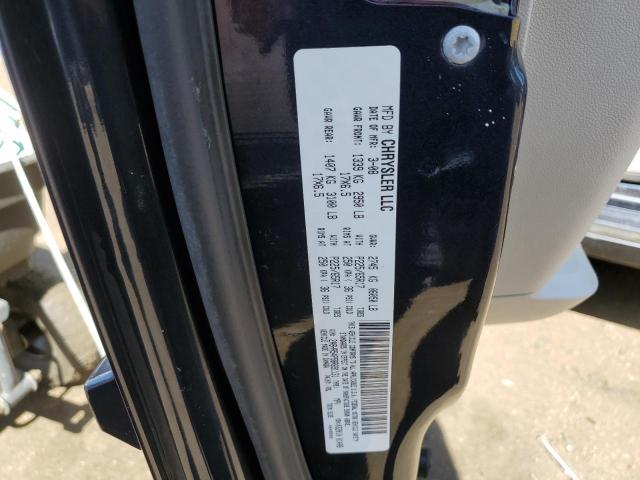 2A8HR54P58R691131 - 2008 CHRYSLER TOWN & COU TOURING BLUE photo 12