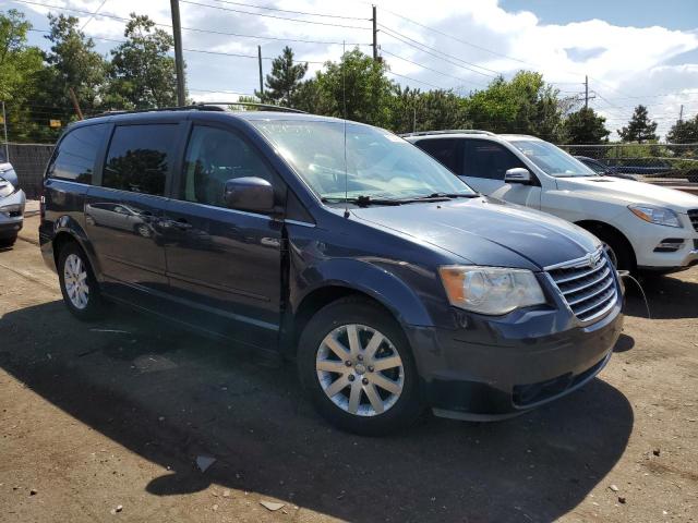 2A8HR54P58R691131 - 2008 CHRYSLER TOWN & COU TOURING BLUE photo 4