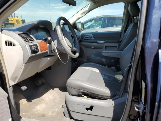 2A8HR54P58R691131 - 2008 CHRYSLER TOWN & COU TOURING BLUE photo 7