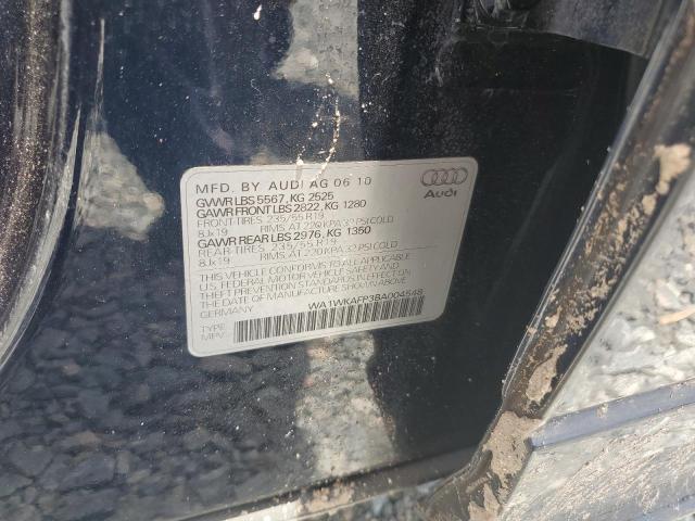 WA1WKAFP3BA004548 - 2011 AUDI Q5 PRESTIGE BLACK photo 14