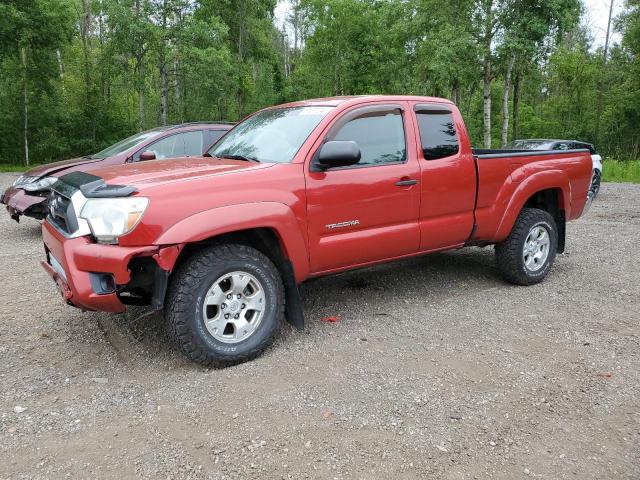 5TFUX4EN3DX018241 - 2013 TOYOTA TACOMA ACCESS CAB წითელი ფოტო 1
