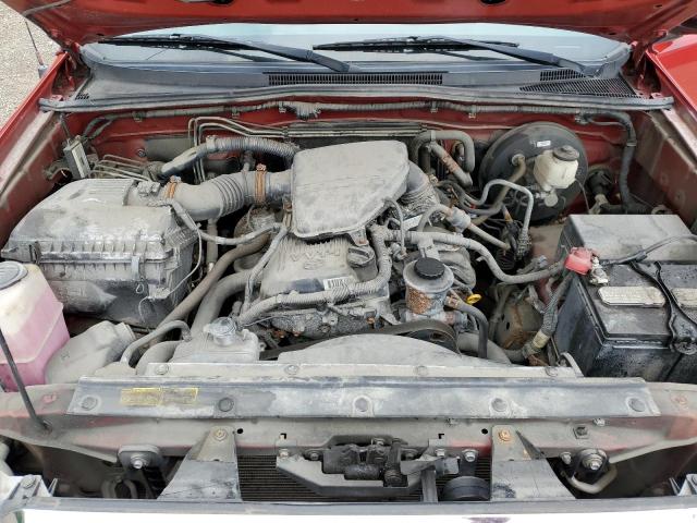 5TFUX4EN3DX018241 - 2013 TOYOTA TACOMA ACCESS CAB წითელი ფოტო 11