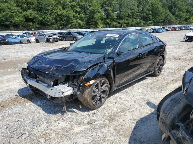 2HGFC2F85MH535757 - 2021 HONDA CIVIC SPORT 黑色 照片 2