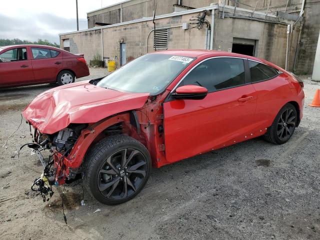 2HGFC4B87KH306589 - 2019 HONDA CIVIC SPORT 红色 照片 1