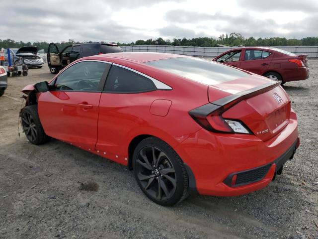 2HGFC4B87KH306589 - 2019 HONDA CIVIC SPORT 红色 照片 2