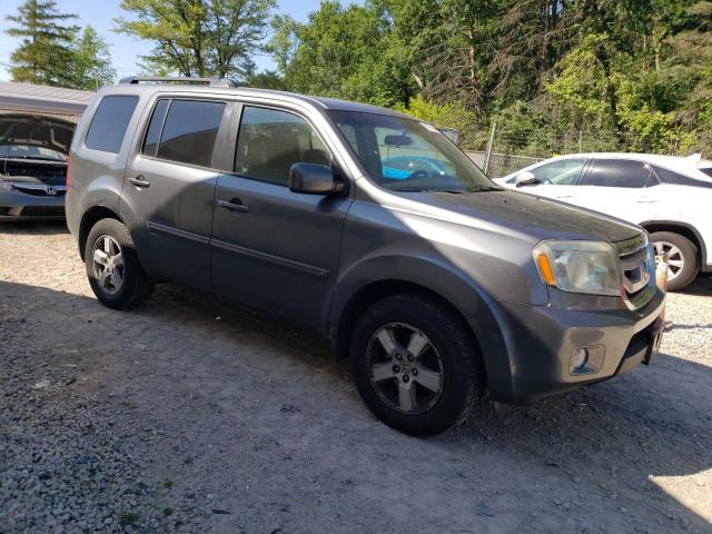 5FNYF4H42AB008345 - 2010 HONDA PILOT EX GRAY photo 4