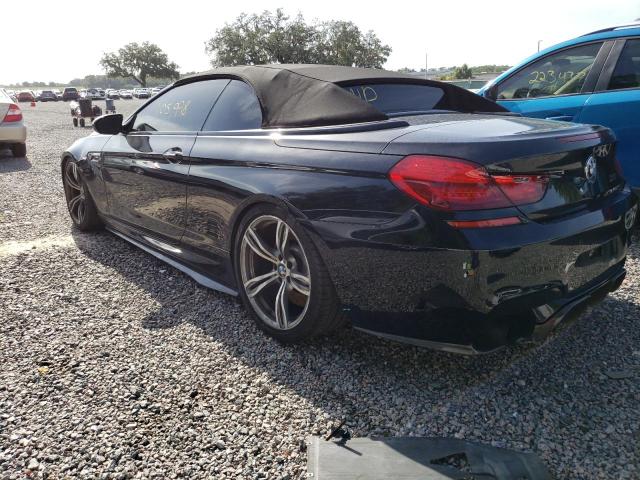 WBSLZ9C5XDC985872 - 2013 BMW M6 BLACK photo 2