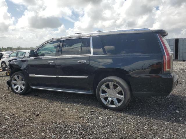 1GYS3HKJ3KR125457 - 2019 CADILLAC ESCALADE ESV LUXURY BLACK photo 2