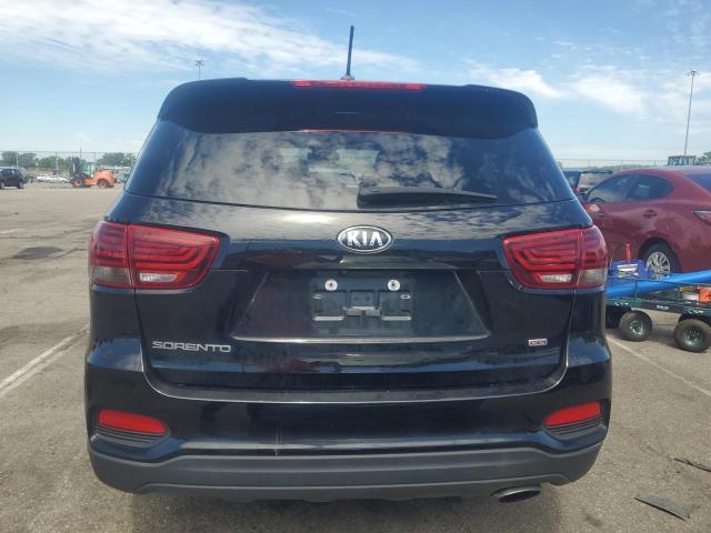 5XYPG4A32KG568970 - 2019 KIA SORENTO L BLACK photo 6