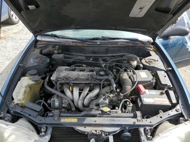 2T1BR12E9YC307505 - 2000 TOYOTA COROLLA VE BLUE photo 11