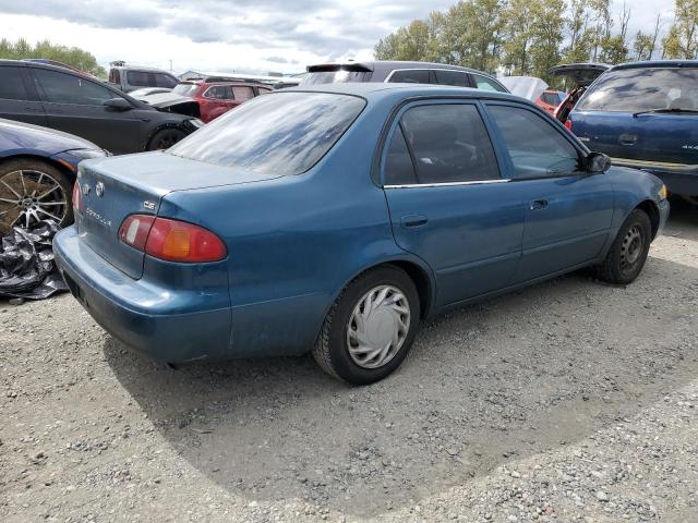 2T1BR12E9YC307505 - 2000 TOYOTA COROLLA VE BLUE photo 3