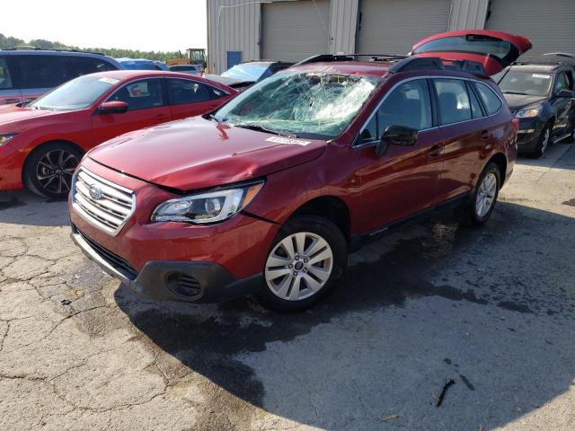 4S4BSAAC4H3314581 - 2017 SUBARU OUTBACK 2.5I MAROON photo 1