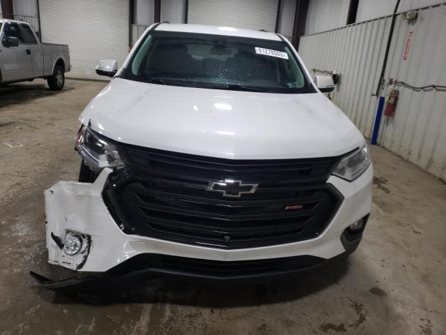 1GNEVJKW5LJ308253 - 2020 CHEVROLET TRAVERSE RS WHITE photo 5